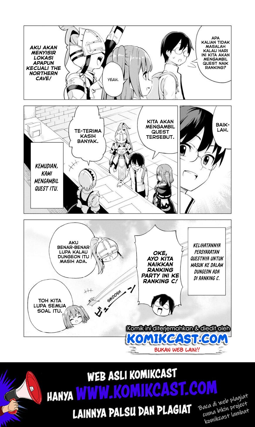 Gacha wo Mawashite Nakama wo Fuyasu Saikyou no Bishoujo Gundan wo Tsukuriagero Chapter 14 Bahasa Indonesia